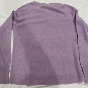Apartment 9 cashmere sweater, used, garment was dry cleaned